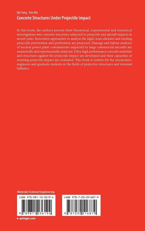 Produktbild: Concrete Structures Under Projectile Impact