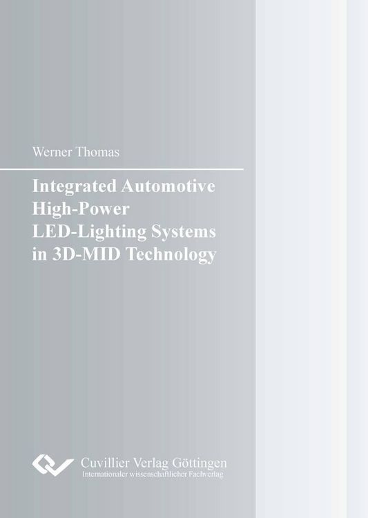 Produktbild: Integrated Automotive High-Power LED-Lighting Systems in 3D-MID Technology