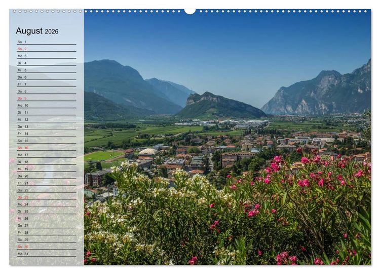 Produktbild: GARDASEE Idyllische Orte (hochwertiger Premium Wandkalender 2026 DIN A2 quer), Kunstdruck in Hochglanz
