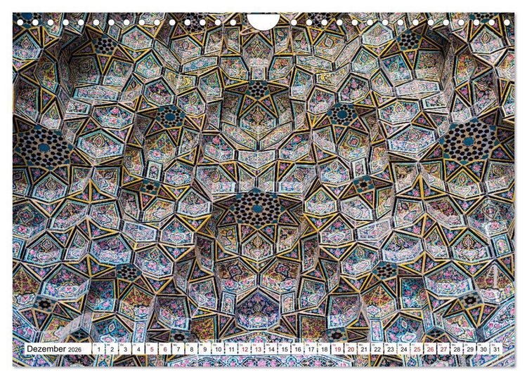 Produktbild: St&auml;dte des Irans - Shiraz (Wandkalender 2026 DIN A4 quer), CALVENDO Monatskalender