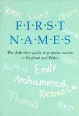 Produktbild: First Names Definitive Guide to Popular Names