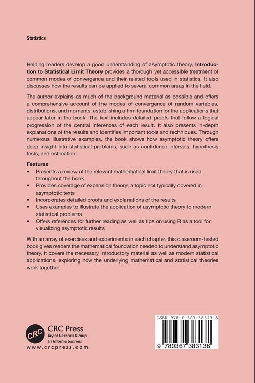 Produktbild: Introduction to Statistical Limit Theory