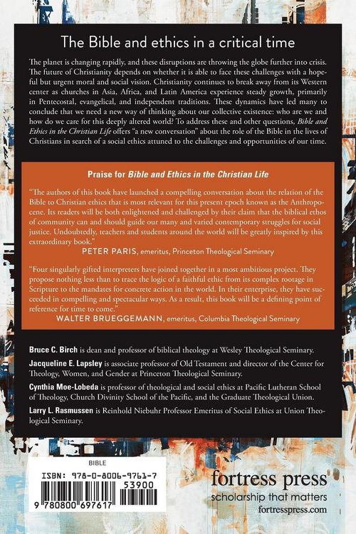 Produktbild: Bible and Ethics in the Christian Life