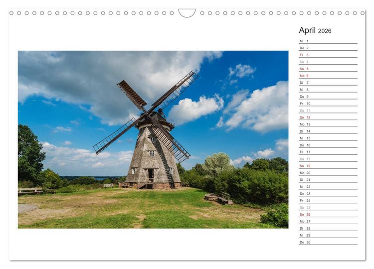 Produktbild: Zeit f&uuml;r Erholung - Insel Usedom / Geburtstagskalender (Wandkalender 2026 DIN A3 quer), CALVENDO Monatskalender