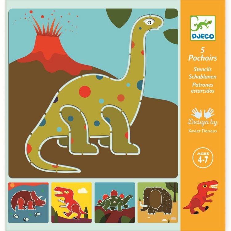 Produktbild: Schablone Dinosaurs