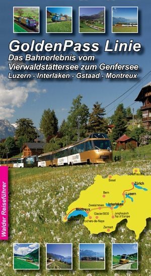 Produktbild: GoldenPass-Line - Bahnreisef&uuml;hrer (GoldenPass Panoramic)