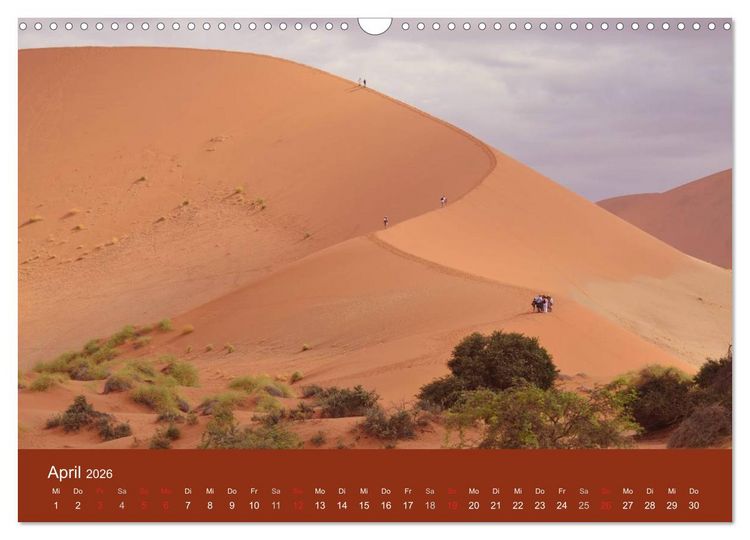 Produktbild: Namibia (Wandkalender 2026 DIN A3 quer), CALVENDO Monatskalender