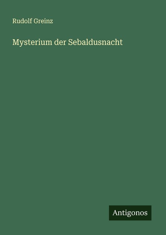 Produktbild: Mysterium der Sebaldusnacht