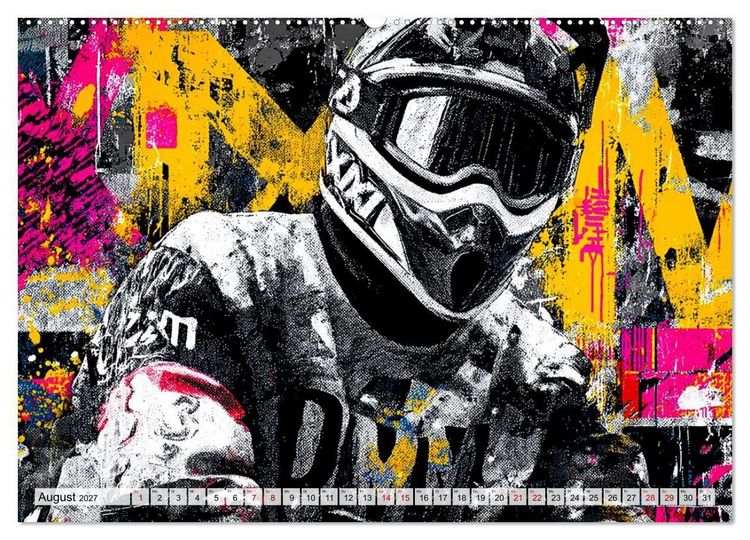 Produktbild: City Beats - Graffiti Dreams (hochwertiger Premium Wandkalender 2027 DIN A2 quer), Kunstdruck in Hochglanz