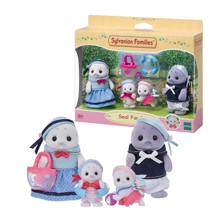 Produktbild: Sylvanian Families 5759 - Seal Family, Robben Familie