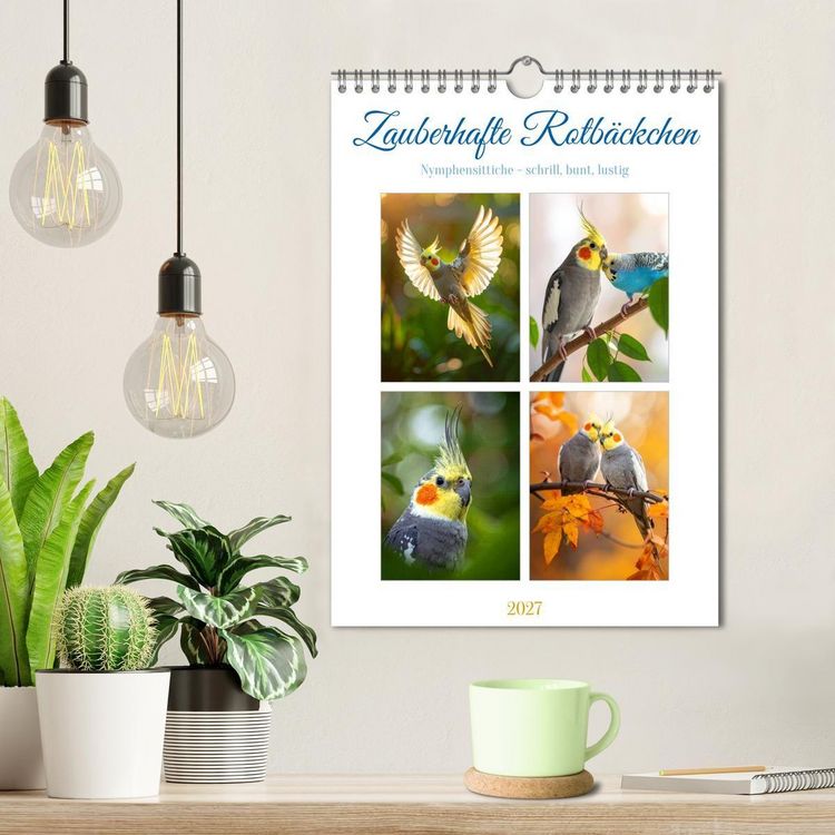 Produktbild: Zauberhafte Rotb&auml;ckchen (Wandkalender 2027 DIN A4 hoch), CALVENDO Monatskalender