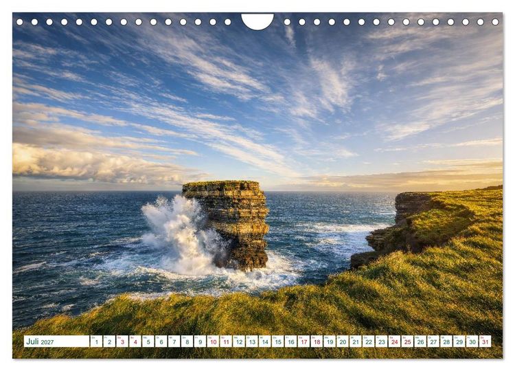 Produktbild: Irlands wilde Magie &ndash; Entlang der Westk&uuml;ste (Wandkalender 2027 DIN A4 quer), CALVENDO Monatskalender