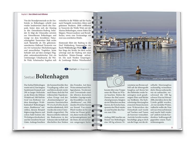 Produktbild: KOMPASS Radreiseführer Ostseeküstenradweg Mecklenburg-Vorpommern