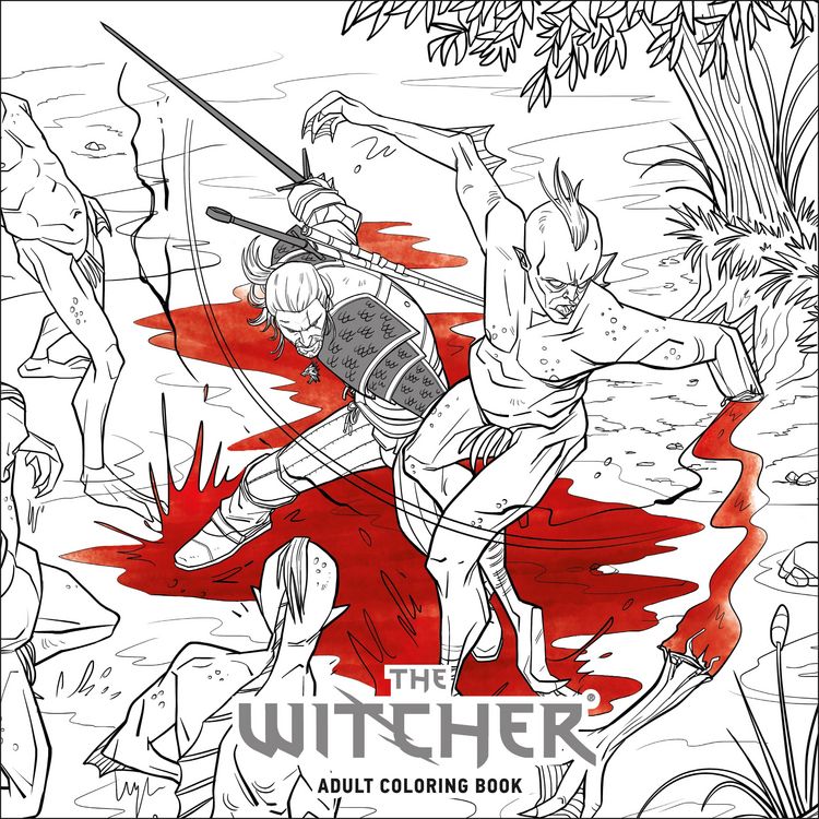 Produktbild: The Witcher Adult Coloring Book