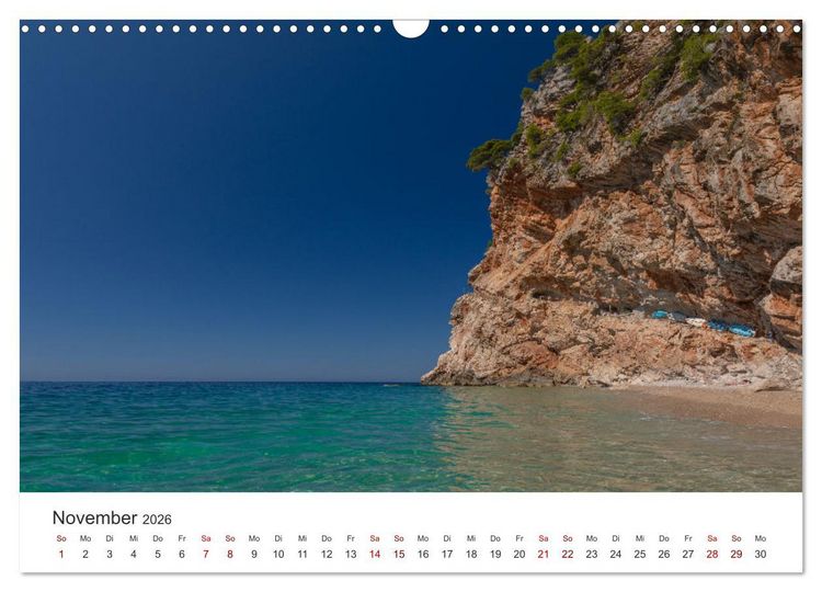 Produktbild: Wo die Wellen tanzen (Wandkalender 2026 DIN A3 quer), CALVENDO Monatskalender
