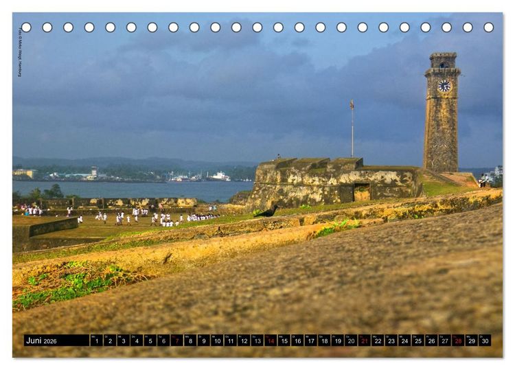 Produktbild: Sri Lanka 2026 &ndash; Exotische Welt (Tischkalender 2026 DIN A5 quer), CALVENDO Monatskalender