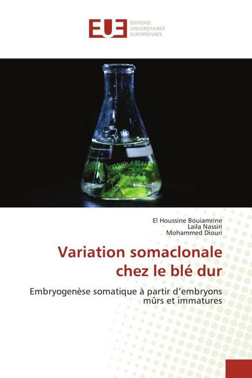Produktbild: Variation somaclonale chez le bl&eacute; dur