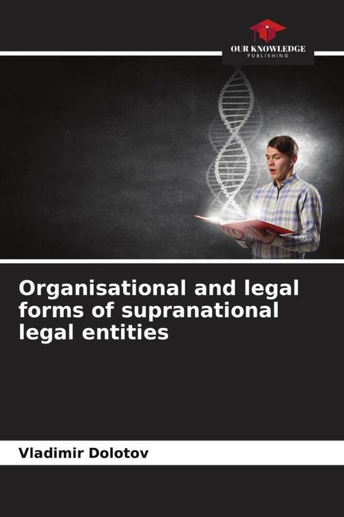 Produktbild: Organisational and legal forms of supranational legal entities