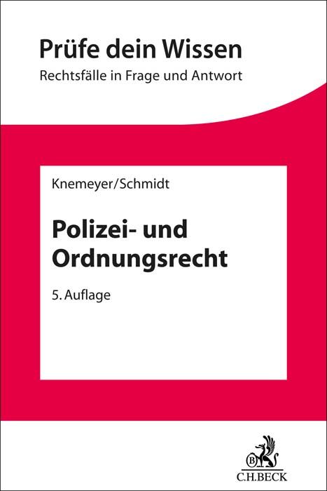 Produktbild: Polizei- und Ordnungsrecht