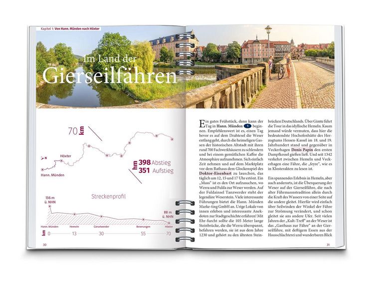 Produktbild: KOMPASS Radreisef&uuml;hrer Weser-Radweg