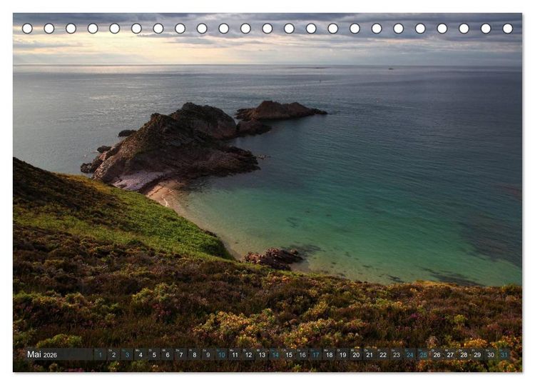 Produktbild: Farben der Bretagne (Tischkalender 2026 DIN A5 quer), CALVENDO Monatskalender
