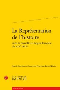 Produktbild: La repr&eacute;sentation de l'histoire dans la nouvelle en langue fran&ccedil;aise