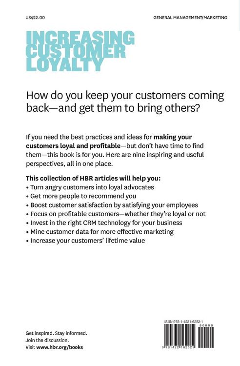 Produktbild: Harvard Business Review on Increasing Customer Loyalty