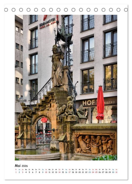 Produktbild: K&ouml;ln - Ansichtssache (Tischkalender 2026 DIN A5 hoch), CALVENDO Monatskalender