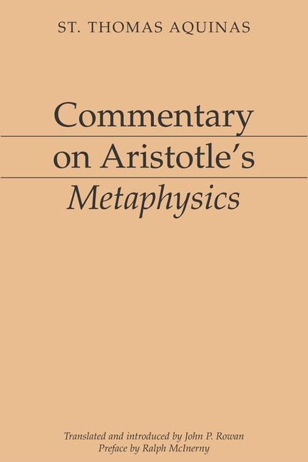 Produktbild: Commentary on Aristotle's Metaphysics