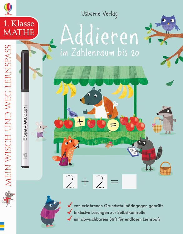 Produktbild: Mein Wisch-und-weg-Lernspa&szlig;: Addieren im Zahlenraum bis 20 (1. Klasse)