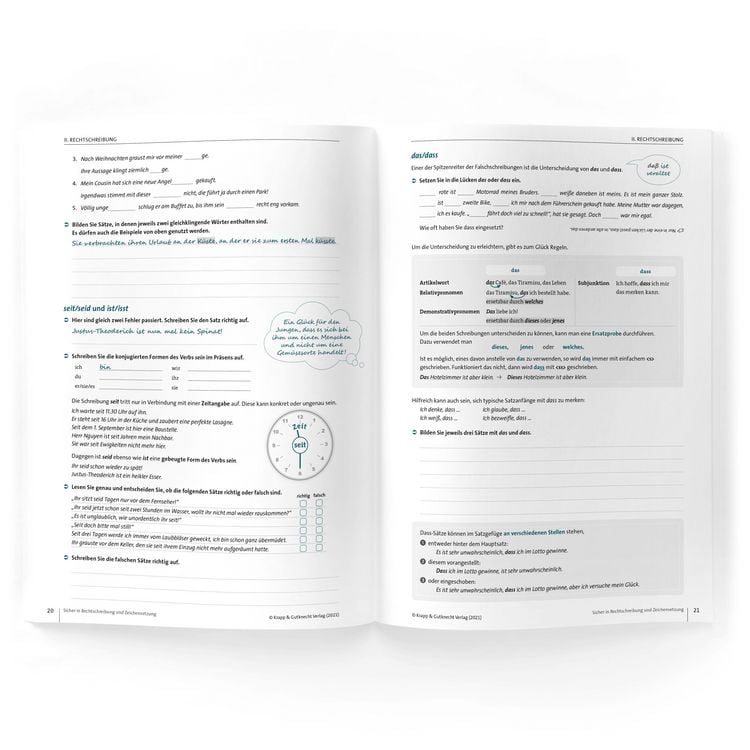 Produktbild: Sicher in Rechtschreibung und Zeichensetzung &ndash; Trainingsheft