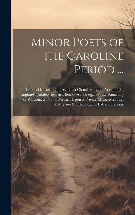 Produktbild: Minor Poets of the Caroline Period ...