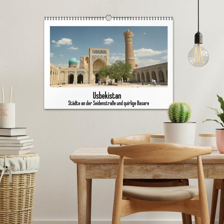 Produktbild: Usbekistan (Wandkalender 2026 DIN A3 quer), CALVENDO Monatskalender
