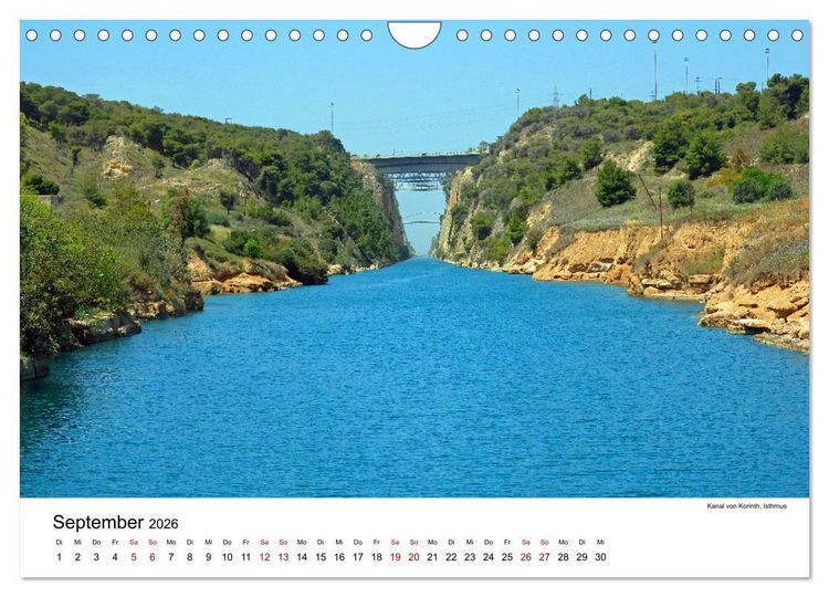 Produktbild: Reise nach Athen (Wandkalender 2026 DIN A4 quer), CALVENDO Monatskalender