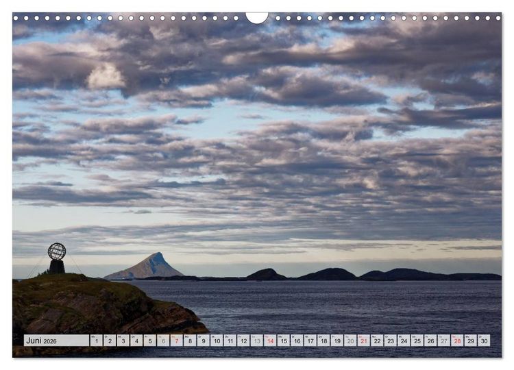Produktbild: Hurtigruten - Faszination Natur (Wandkalender 2026 DIN A3 quer), CALVENDO Monatskalender