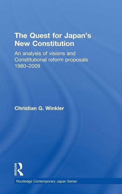 Produktbild: The Quest for Japan's New Constitution