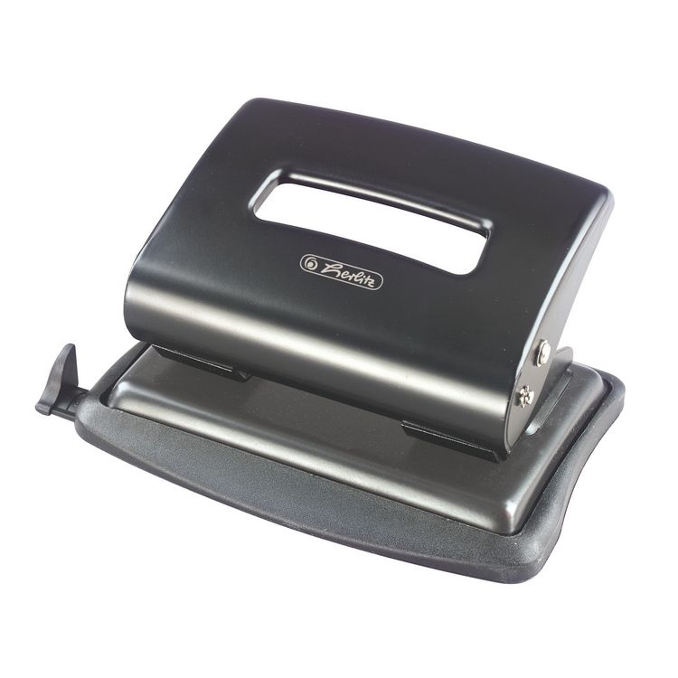 Produktbild: Herlitz B&uuml;rolocher 2,0mm schwarz