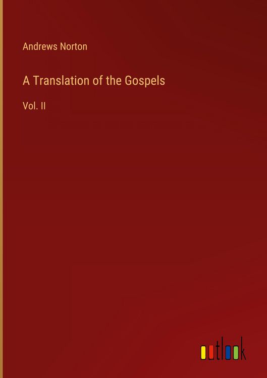 Produktbild: A Translation of the Gospels