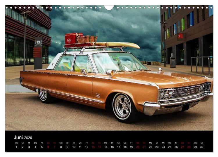 Produktbild: American Automobile (Wandkalender 2026 DIN A3 quer), CALVENDO Monatskalender