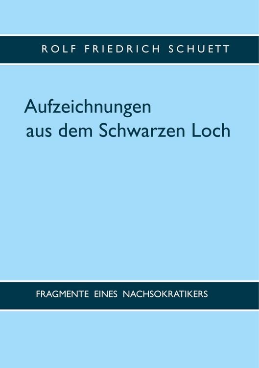 Produktbild: Aufzeichnungen aus dem Schwarzen Loch