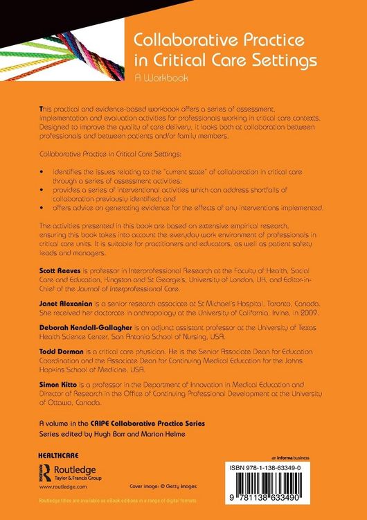 Produktbild: Collaborative Practice in Critical Care Settings