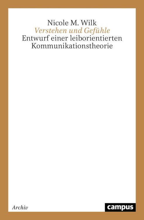 Produktbild: Verstehen und Gef&uuml;hle