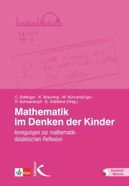 Produktbild: Mathematik im Denken der Kinder
