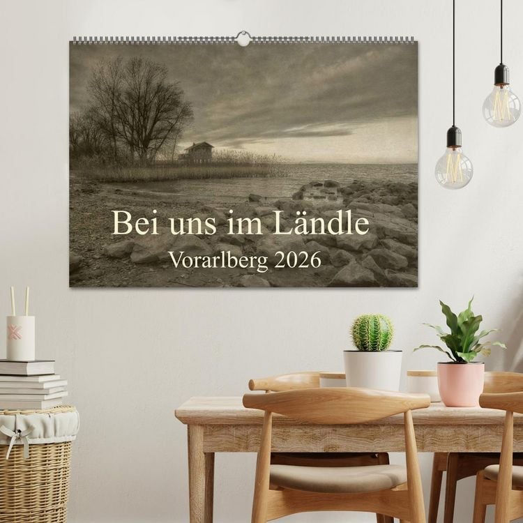 Produktbild: Bei uns im L&auml;ndle - Vorarlberg 2026 (Wandkalender 2026 DIN A2 quer), CALVENDO Monatskalender