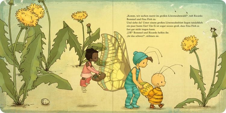 Produktbild: Die kleine Hummel Bommel feiert Ostern (Pappbilderbuch)