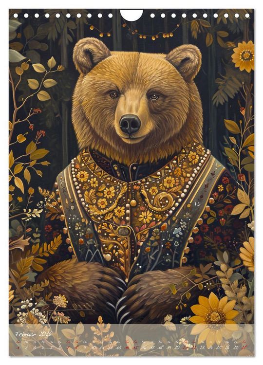 Produktbild: Teddyliebe B&auml;ren wie ich sie mag (Wandkalender 2026 DIN A4 hoch), CALVENDO Monatskalender