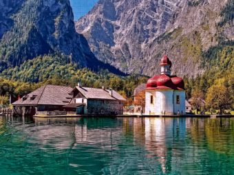 Produktbild: CALVENDO Puzzle Nationalpark Berchtesgaden | 1000 Teile Lege-Gr&ouml;&szlig;e 64x48cm Foto-Puzzle f&uuml;r gl&uuml;ckliche Stunden
