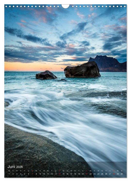 Produktbild: Mystische Lofoten (Wandkalender 2026 DIN A3 hoch), CALVENDO Monatskalender