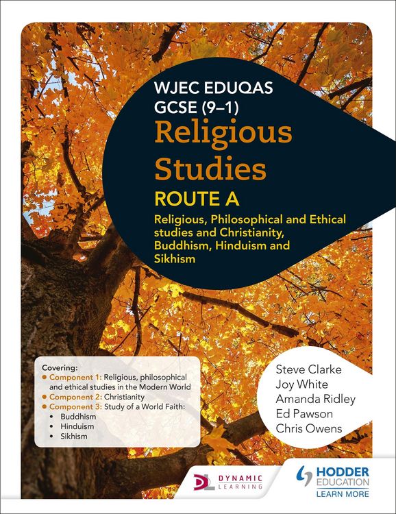Produktbild: Eduqas GCSE (9-1) Religious Studies Route A: Religious, Philosophical and Ethical studies and Christianity, Buddhism, Hinduism and Sikhism