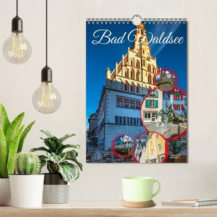 Produktbild: Bad Waldsee (Wandkalender 2027 DIN A4 hoch), CALVENDO Monatskalender